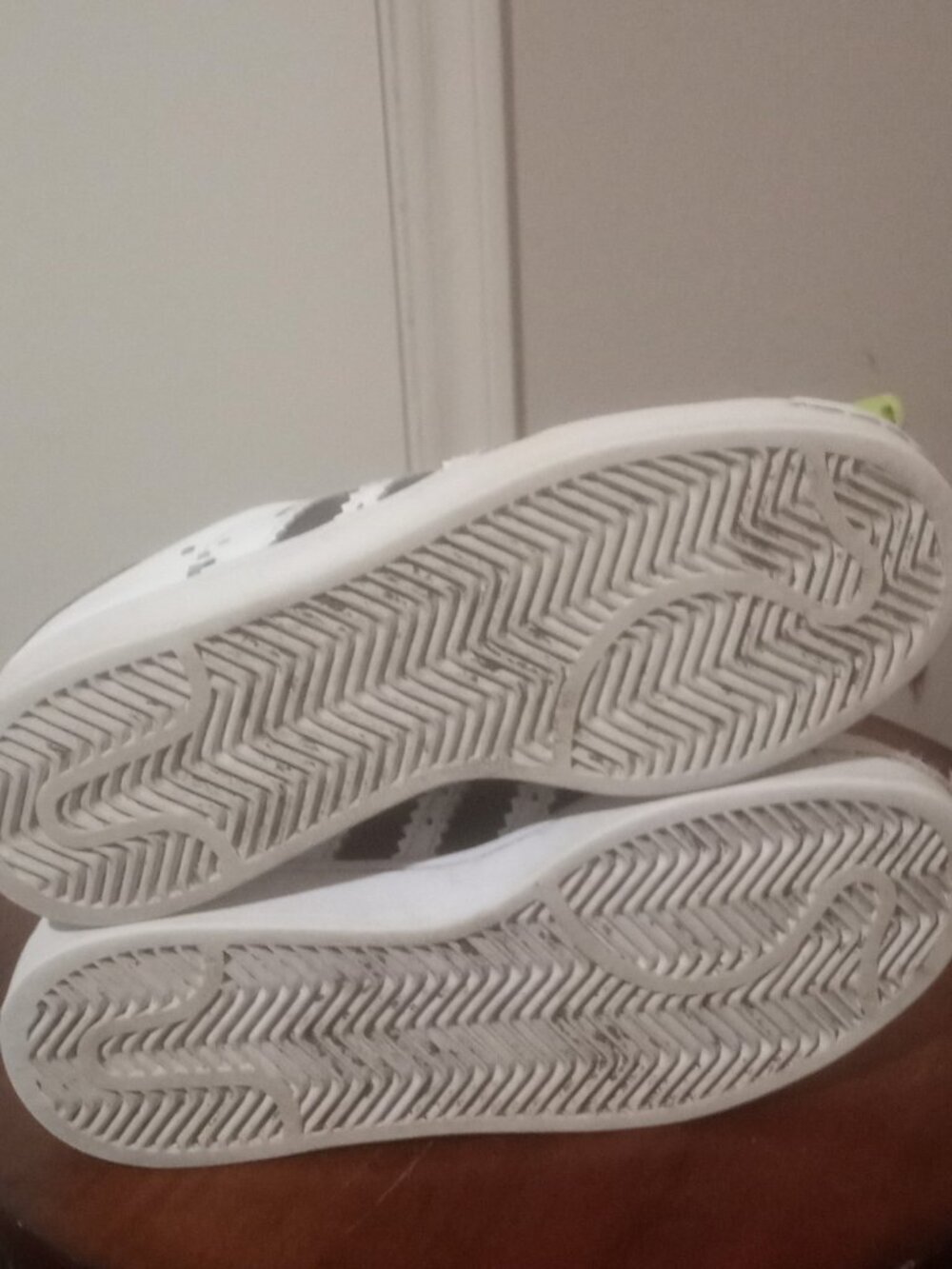 Kids Size 5.5 Adidas Superstar II J MINECRAFT White Black Shoe JQ8749 - Picture 3 of 13